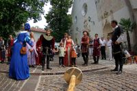in Radovljica kann man auch mittelalterliche Veranstaltungen erleben.